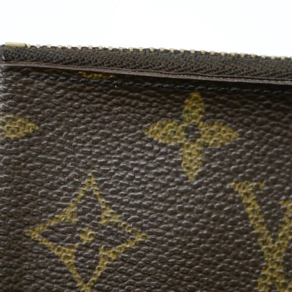 Louis Vuitton Monogram Coin Holder Key Pouch Pochette - Brown - Picture 10 of 16